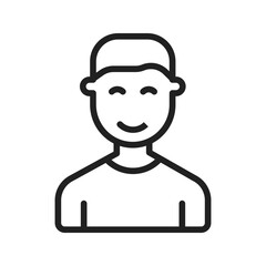 Child icon vector image. Suitable for mobile apps, web apps and print media.