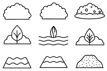 Silt Line Art Detailed Drawing for Modern Illustration Artwork  