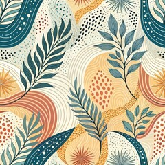 Tropical Rhapsody Seamless Pattern