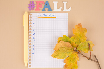 To do list