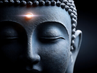 insightful buddha: third eye glow
