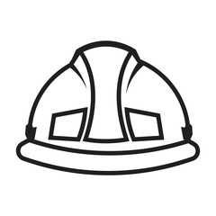 Safety Helmet Outline Icon
