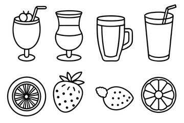 Solkadhi Line Art Illustration Simple Drawing for Artistic Projects  