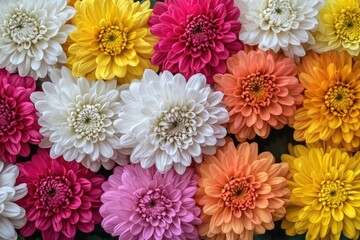 Vibrant flower arrangement