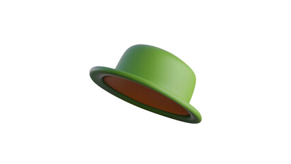 A trendy green cap illustration that works well in casual, fashion, or seasonal design themes.