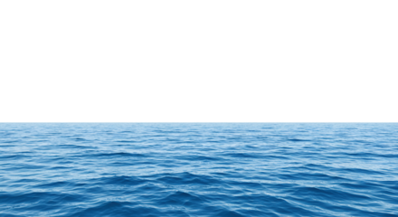 Serene Ocean Horizon Calm Blue Water Surface Texture