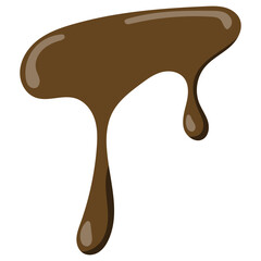 Melted Chocolate Splash