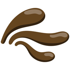 Melted Chocolate Splash