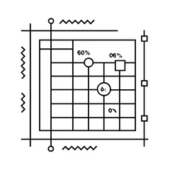 element chart icon, element chart vector illustration-simple illustration of element chart, perfect for element chart logos and icons