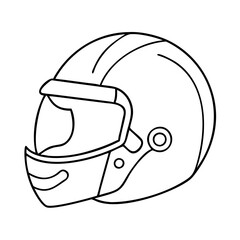 helmet icon, helmet vector illustration-simple illustration of helmet, perfect for helmet logos and icons
