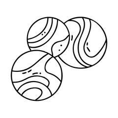 marbles icon, marbles vector illustration-simple illustration of marbles, perfect for marbles logos and icons