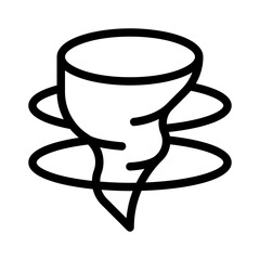 tornado line icon