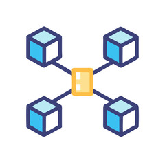  Comprehensive Blockchain Icon