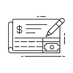 checkbook icon, checkbook vector illustration-simple illustration of checkbook, perfect for checkbook logos and icons