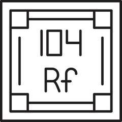 Rutherfordium icon