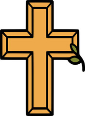 Christian poster design with 