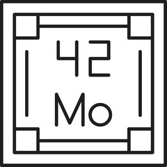 Molybdenum icon