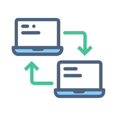  Innovative Data Transfer Design Icon