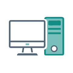  Stylish Desktop PC Icon