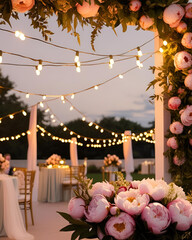 beautiful wedding venue decor, wedding florist, wedding decorations, elegant wedding venue, floral wedding decor, romantic wedding flowers, wedding floral arrangements, wedding reception decor, weddin