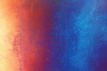 Abstract Art Colorful Background with Blue and Orange Texture Design: Modern Artistic Painting with Vibrant Hues and Gradient Colors