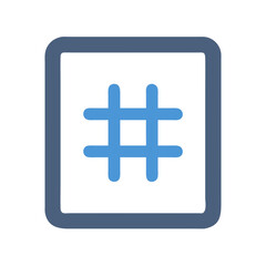 Fototapeta premium Hash Function Technology Icon