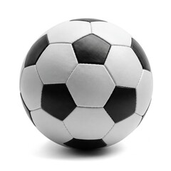 Fototapeta premium Football soccer ball isolated on white