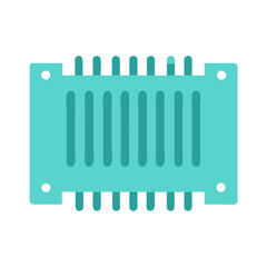  Heat Sink Technology Icon
