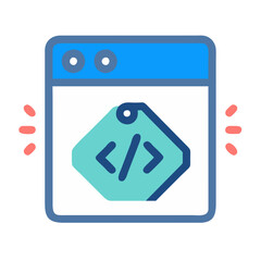  Stylish HTML Tag Icon for Web Design