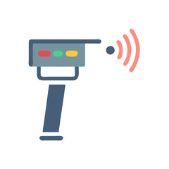  Stylish Infrared Sensor Icon Design