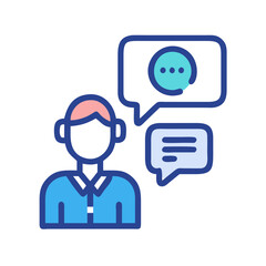  Interpreter Icon for Language Translation Services