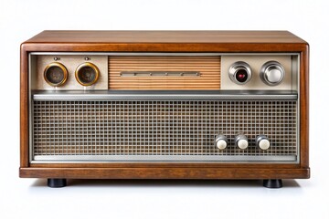 Authentic 1970s Vintage AMFM Stereo Receiver A Retro Radio with Classic Style for Your Home