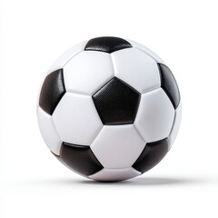 Fototapeta premium soccer ball on white background