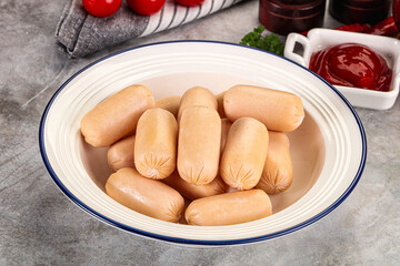 Dietary baby mini chicken sausage