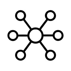  Network Node Icon for Data Management
