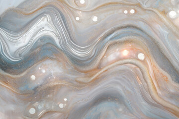 Obraz premium 抽象, アート, グラデーション, カラフル, 光沢, メタリック, ホログラフィック, パステル, 反射, 流動的, 滑らか, きらめき, 輝き, デザイン, 未来的, クリエイティブ, デジタルアート, ファンタジー, 現代アート, 装飾的, 美しい背景, 視覚効果, ドリーミー, エーテル的, 光の遊び, サイケデリック, 抽象パターン, 芸術的構成, ソフトフォーカス, 色彩豊か, シーム