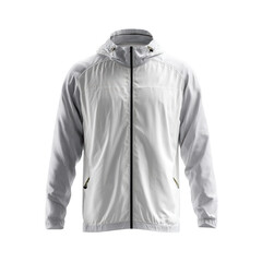 Lightweight windbreaker jacket for running sports apparel photography