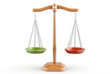 Wooden Balance Scales: A Symbol of Justice and Fairness
