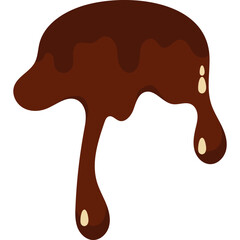 Melted Chocolate Splash