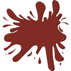 Melted Chocolate Splash