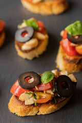  delicious Italian party appetizer featuring caprese crostini