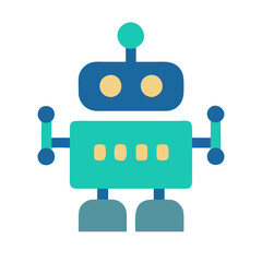  Robot Technology Icon