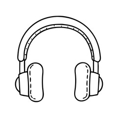 headphones icon, headphones vector illustration-simple illustration of headphones, perfect for headphones logos and icons