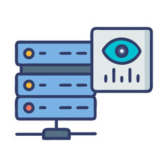  Stylish Server Monitoring Icon Design