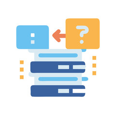 Obraz premium Innovative Stack Overflow Design Icon