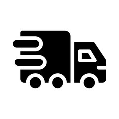 delivery glyph icon