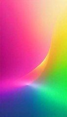 Generative AI Image Featuring a Vibrant Gradient of Colors and Soft Edges