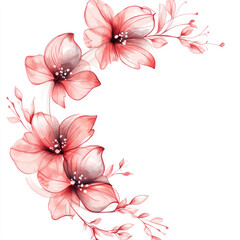 pink flower background