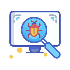  Vulnerability Scanner Technology Icon