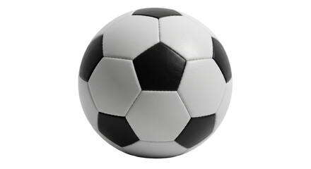 Isolated Soccer ball with texture